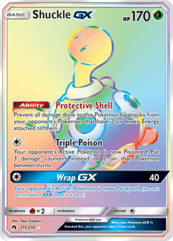 Shuckle-GX Lost Thunder #215