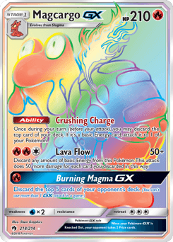 Magcargo-GX Lost Thunder #218