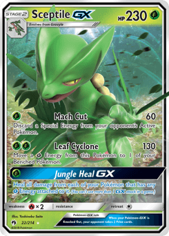 Sceptile-GX Lost Thunder #22