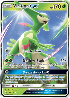Virizion-GX Lost Thunder #34