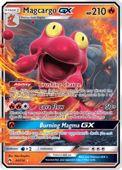 Magcargo-GX Lost Thunder #44