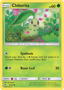 Chikorita Lost Thunder #5
