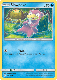 Slowpoke Lost Thunder #54