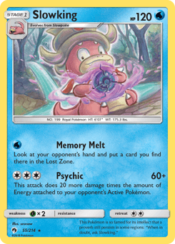 Slowking Lost Thunder #55