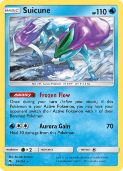 Suicune Lost Thunder #59