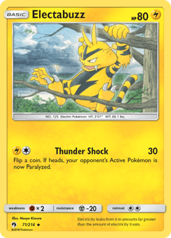 Electabuzz Lost Thunder #71