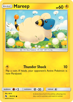 Mareep Lost Thunder #76