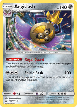 Aegislash Team Up #109