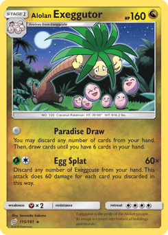Alolan Exeggutor Team Up #115