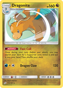 Dragonite Team Up #119