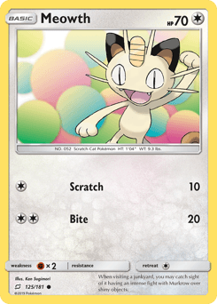 Meowth Team Up #125