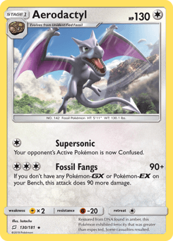 Aerodactyl Team Up #130