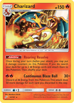 Charizard Team Up #14
