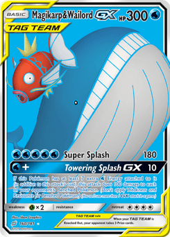 Magikarp & Wailord-GX Team Up #160