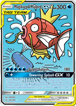 Magikarp & Wailord-GX Team Up #161
