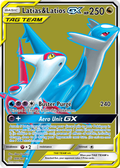 Latias & Latios-GX Team Up #169