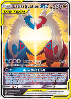 Latias & Latios-GX Team Up #170