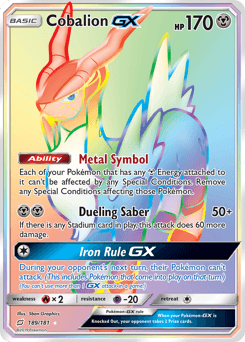 Cobalion-GX Team Up #189
