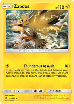 Zapdos Team Up #40