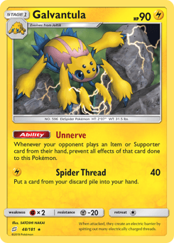 Galvantula Team Up #48