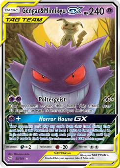 Gengar & Mimikyu-GX Team Up #53
