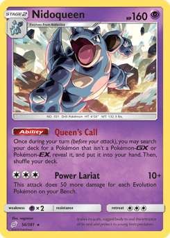 Nidoqueen Team Up #56