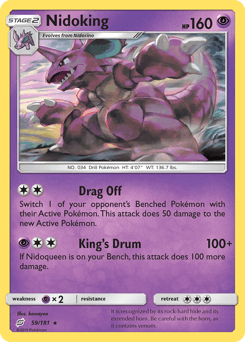 Nidoking Team Up #59