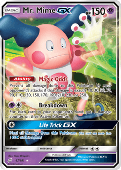 Mr. Mime-GX Team Up #67