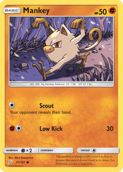 Mankey Team Up #71