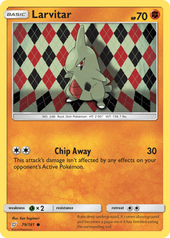 Larvitar Team Up #79