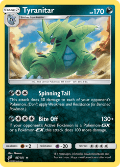 Tyranitar Team Up #85