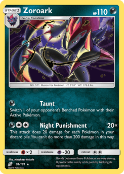 Zoroark Team Up #91