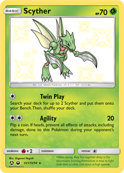 Scyther Hidden Fates Shiny Vault #SV1
