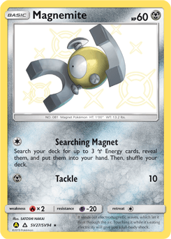 Magnemite Hidden Fates Shiny Vault #SV27