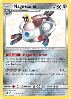 Magnezone Hidden Fates Shiny Vault #SV29