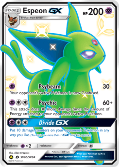 Espeon-GX Hidden Fates Shiny Vault #SV60