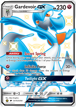 Gardevoir-GX Hidden Fates Shiny Vault #SV75