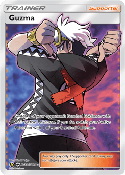 Guzma Hidden Fates Shiny Vault #SV84