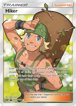 Hiker Hidden Fates Shiny Vault #SV85