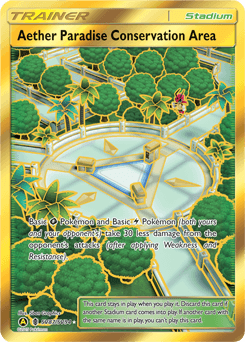 Aether Paradise Conservation Area Hidden Fates Shiny Vault #SV87