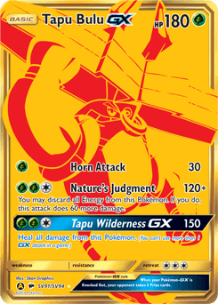 Tapu Bulu-GX Hidden Fates Shiny Vault #SV91