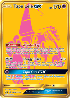 Tapu Lele-GX Hidden Fates Shiny Vault #SV94