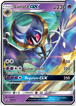 Lunala-GX SM Black Star Promos #SM103