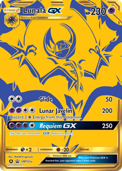Lunala-GX SM Black Star Promos #SM103a
