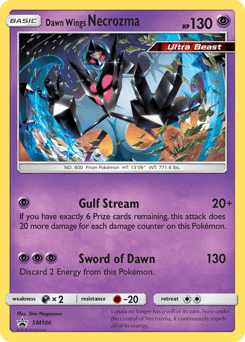 Dawn Wings Necrozma SM Black Star Promos #SM106