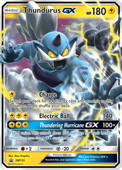 Thundurus-GX SM Black Star Promos #SM133