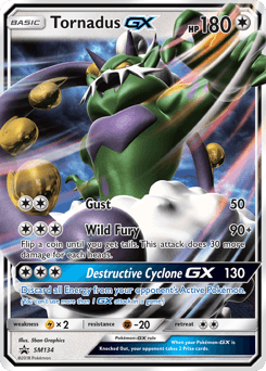 Tornadus-GX SM Black Star Promos #SM134