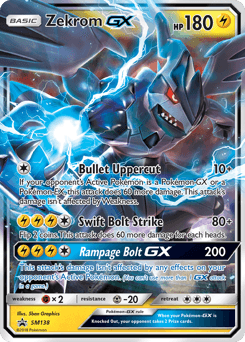 Zekrom-GX SM Black Star Promos #SM138