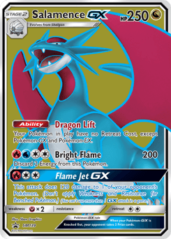 Salamence-GX SM Black Star Promos #SM139