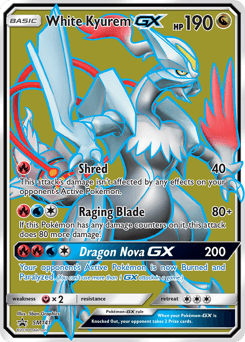 White Kyurem-GX SM Black Star Promos #SM141